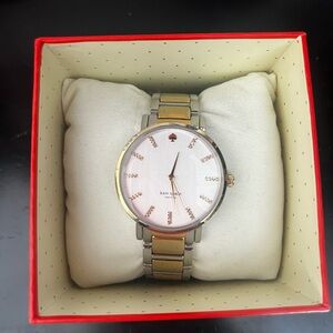 Gramercy Grand Mother of Pearl Dial Two-tone Ladies Watch - In box